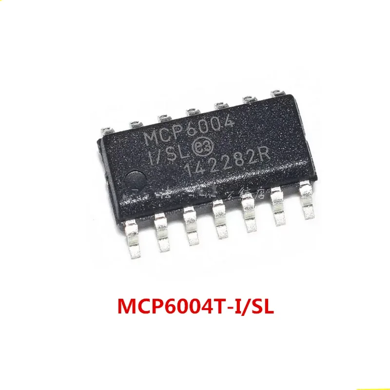 

10pcs new original MCP6004 MCP6004-i SL T-I SL-E SL SOP14 operational amplifier IC