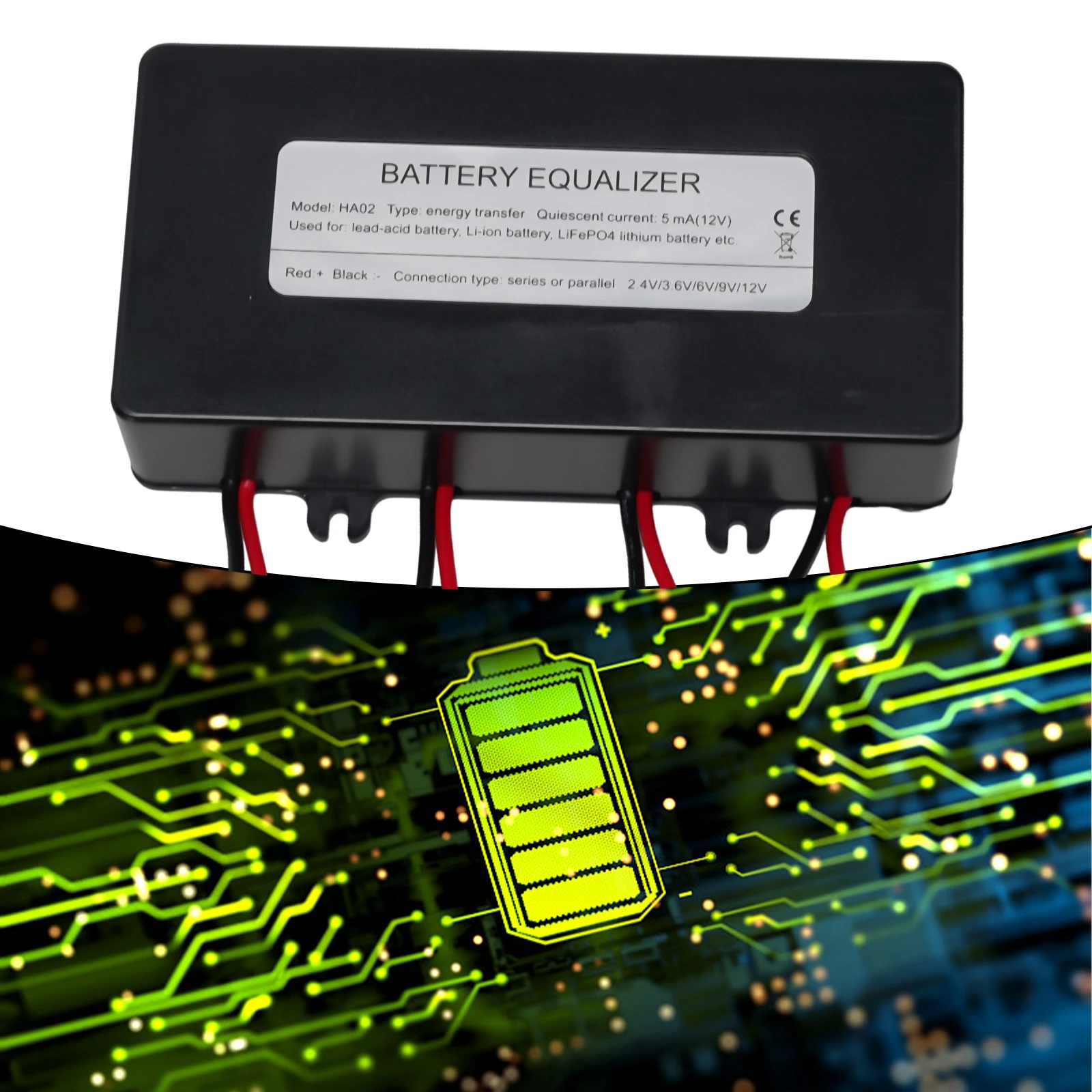 

Brand New Battery Balancer Battery Balancers Polarity Protection Reverse Solar Batteries Trucks 1pcs Battery Balancer Boats