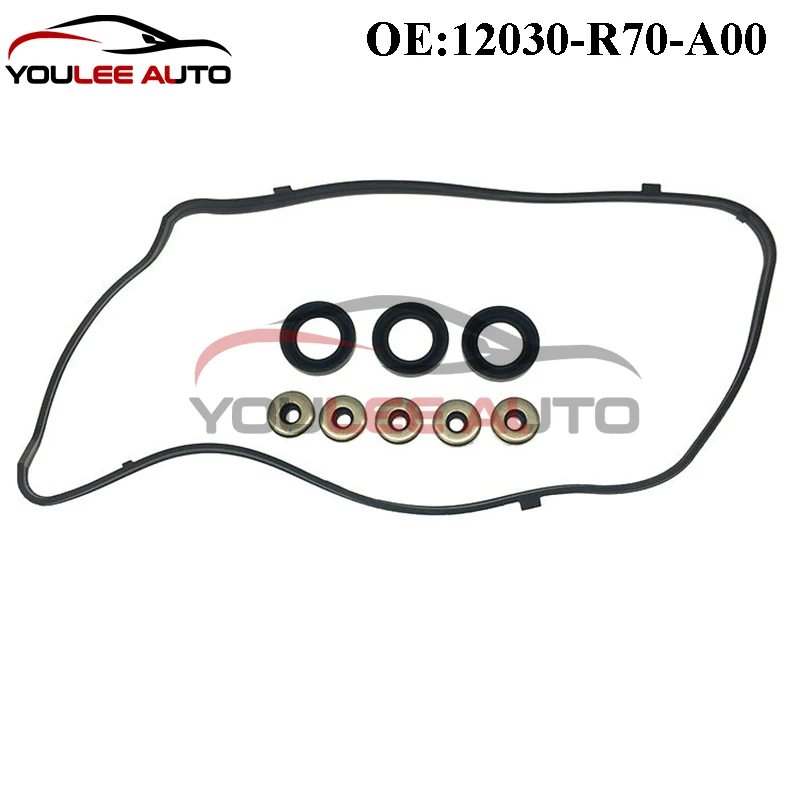 New 12030-R70-A00 12030R70A00 Valve Cover Gasket Set For Honda Accord 3.5 V6 2008-2012 Auto Parts