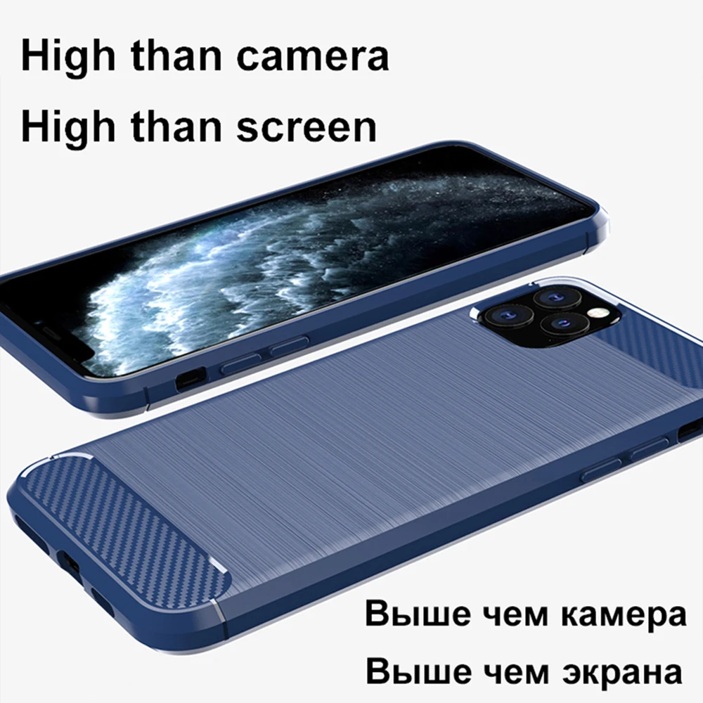 Premium Shockproof Black and Blue Phone Case - Unisex Back Cover