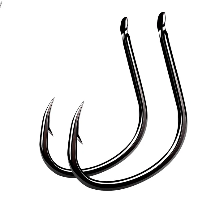 10Pcs Sea Fishing Hooks High Carbon Steel Casting Pike Carp Jig Barbed Flat  Head Hooks Assist Single Hook Fishing Goods Pesca - AliExpress