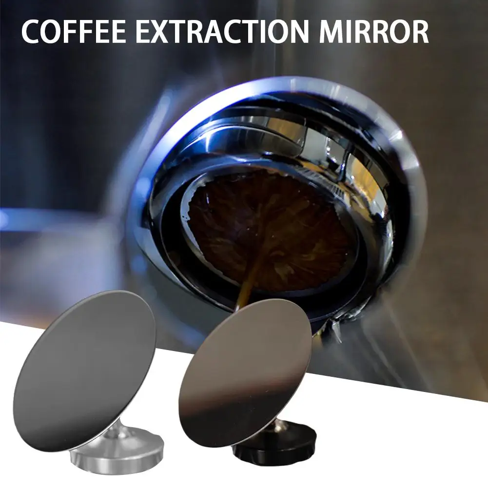

Magnetic Coffee Extraction Mirror Attraction Espresso Shot Mirror Reflective Mirror For Observing Bottomless Portafilter Co D1K3