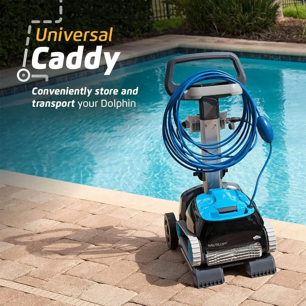 Nautilus CC Automatic Robotic Pool Vacuum Cleaner Always Cleaning Never Charging, Includes Caddy for Easy Transport and Storage 3