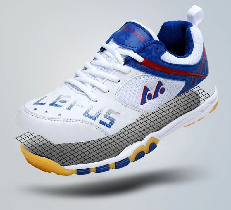 Description Picture 4 of itemMen Professional Volleyball Shoes Unisex Sports Breathable Damping Shoes Women Mesh Wear-resistant Sneakers size 36-45