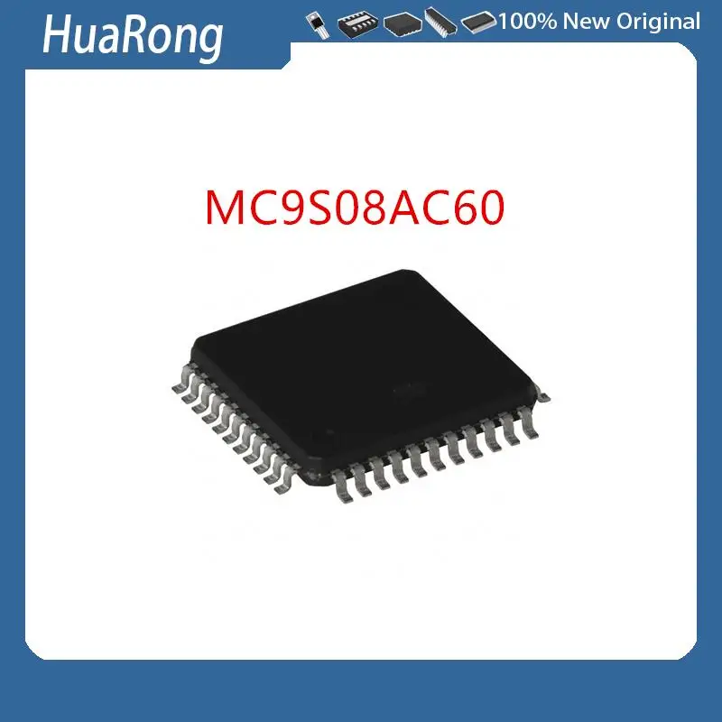 

Новинка 2 шт./партия MC9S08AC60 MC9S08AC60CFUE 9S08AC60CFUE QFP-64