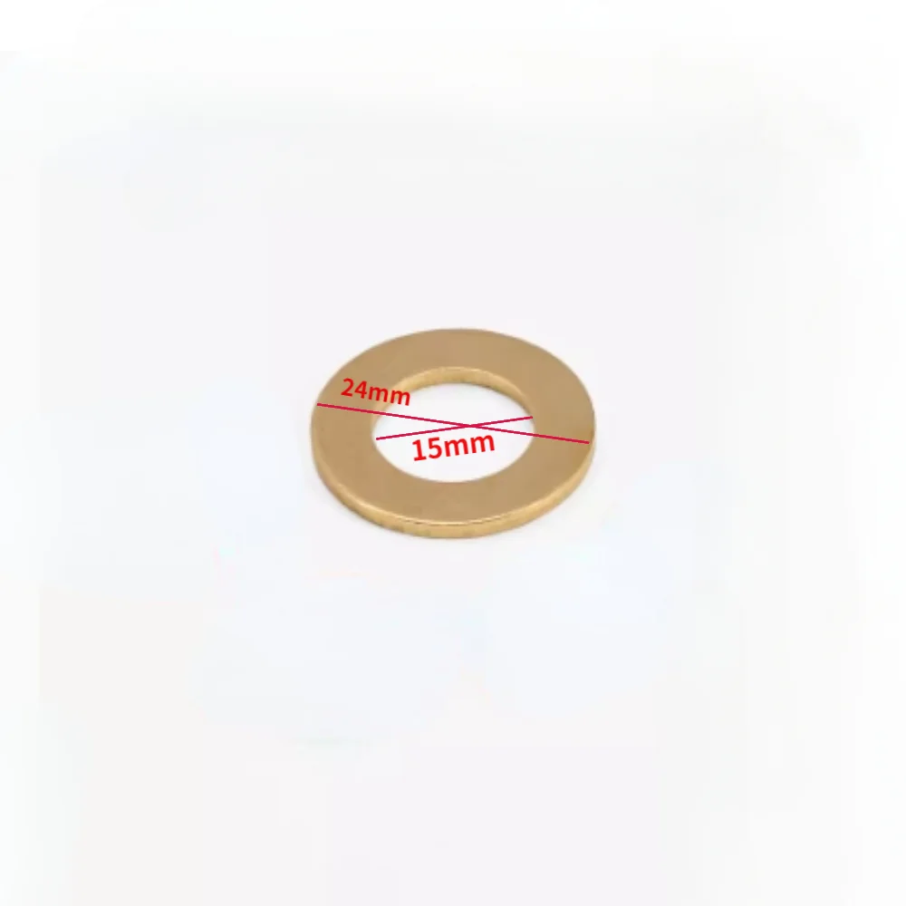 10PCS For 09G Transmission Planet Washer Gasket Copper 1*24*15mm