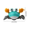 Baby Bath Tub Water Play Crab Toy Clockwork Portable Beach Children Shower Accessory Baby Pulling a String To Learn to Walk 6