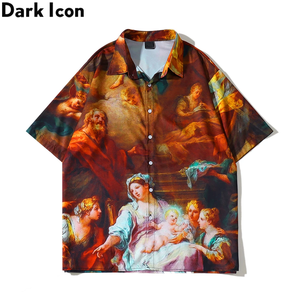 down Collar Shirts Man 