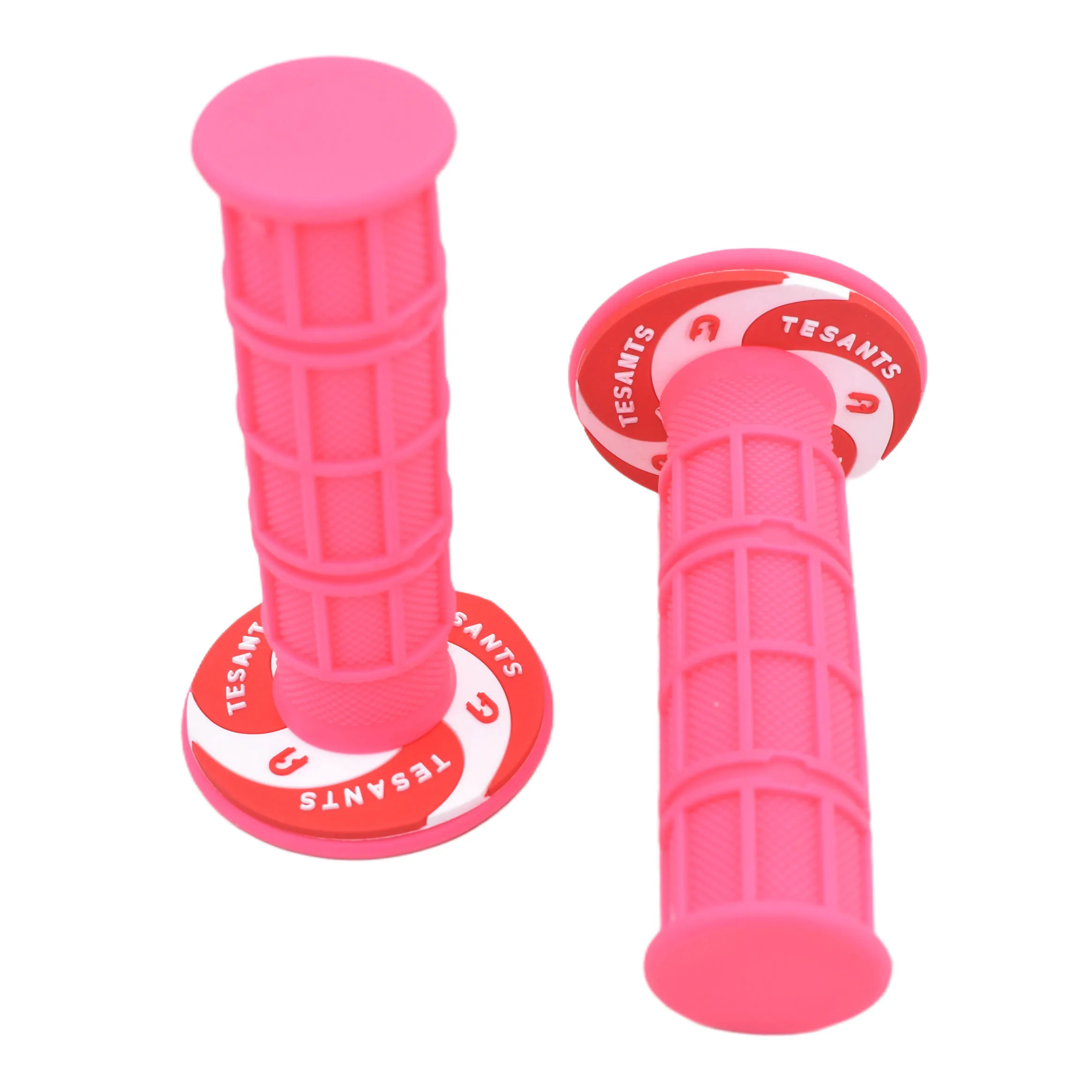 Vibrant Multi-Color Dirt Bike Handle Grips - Soft and Durable