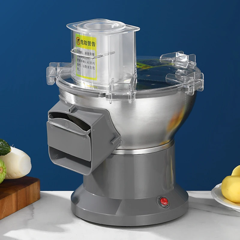 110V/220V Electric Dicing Machine Automatic Vegetable Cutter Potato Dicer Commercial Dicing Machine Fruit Carrot Dice Cutter 4