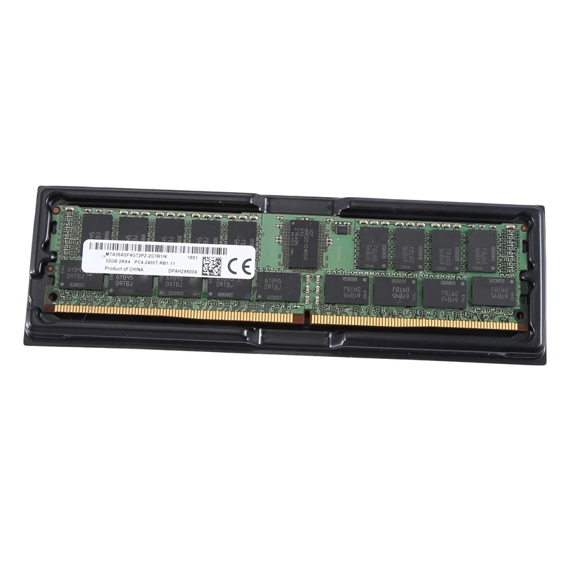 

For MT 32GB DDR4 Server RAM Memory DDR4 RECC RAM For X99 2400Mhz PC4-19200 288PIN 2Rx4 RECC Memory RAM 1.2V REG ECC RAM