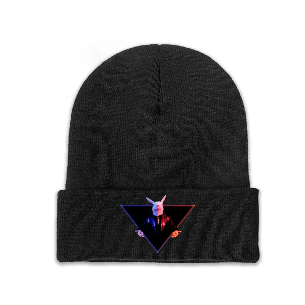 

Knit Hat The Matrix Neo Morpheus Film Winter Warm Beanie Caps Morpheus Rabbit Men Women Fashion Casual Bonnet