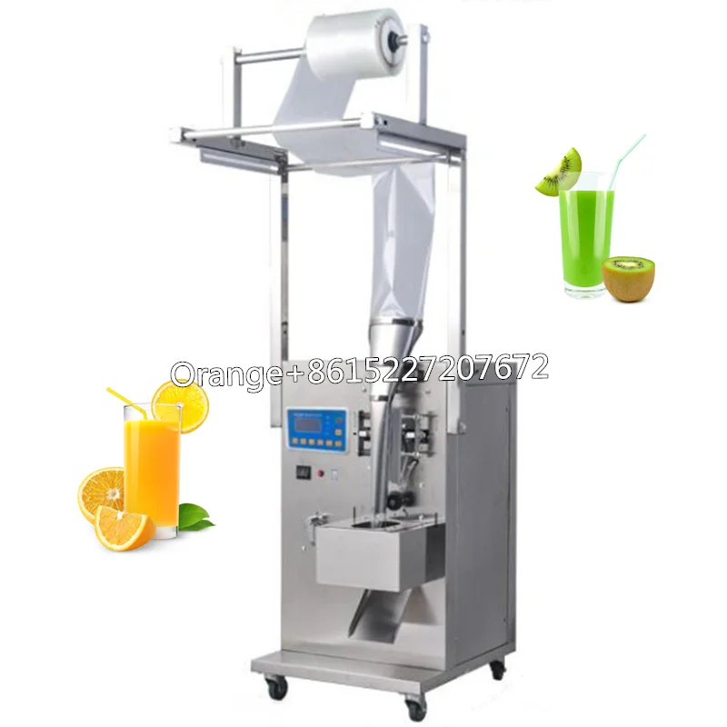300 ml All In One Small Sachets Juice Water Oil Automatic Packing Liquid Pouch Filling Packaging Machine