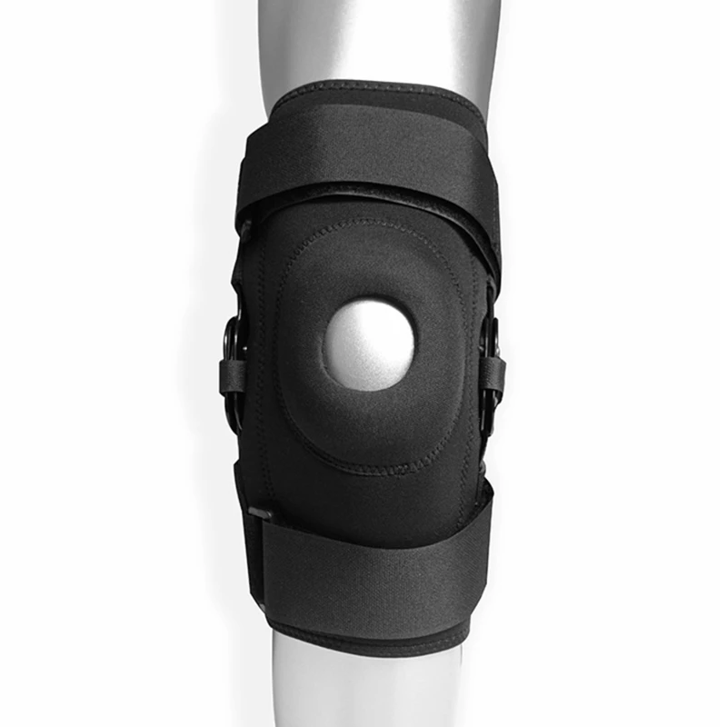 1PC Orthopädische Knie Pad Brace Sehne Bänder Meniskus Schmerzen Relief Unterstützung Kompression Männer Frauen Klapp Knie Protector Strap – Detail 4