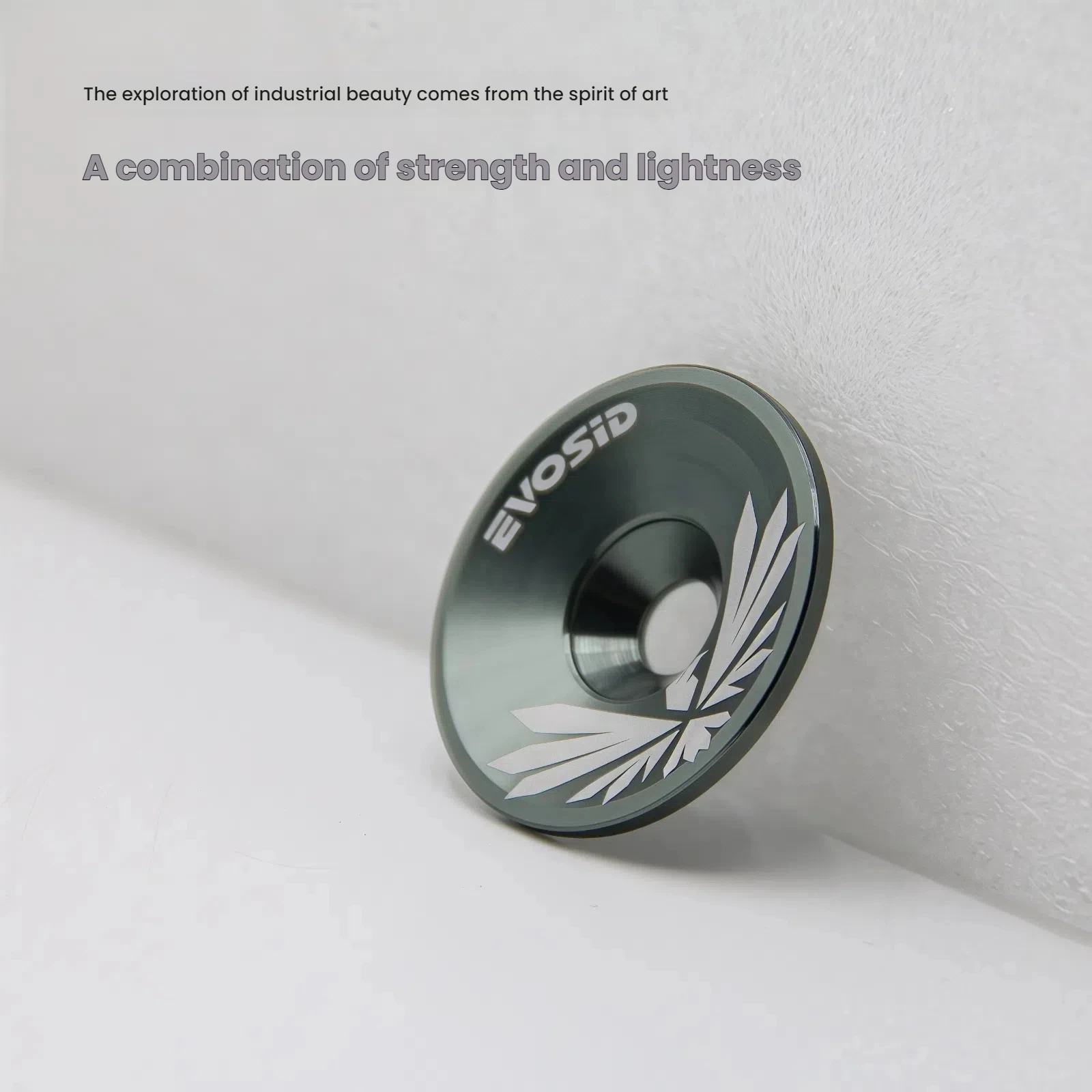 Bike Stem Cover EVOSID Aluminium Alloy Stem Top Cap 5.8g Ultra Light Headset Cover With Screw for 28.6mm Front Fork