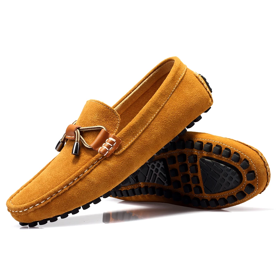 

Suede Loafers Hot Sale Driving Shoes Fashion Casual Shoes Original Design Flats Moccasins Men Comfortable Walking Shoes Comfy