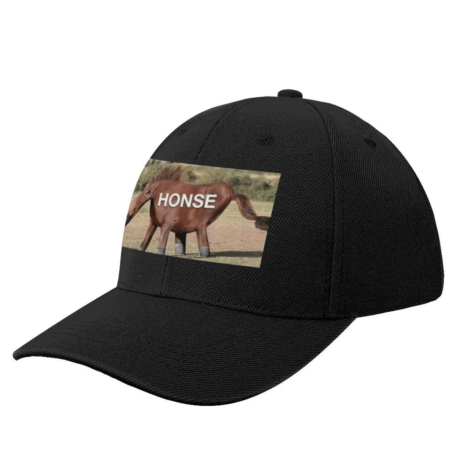 

HONSE Meme Horse Baseball Cap black Thermal Visor Golf Women Men's