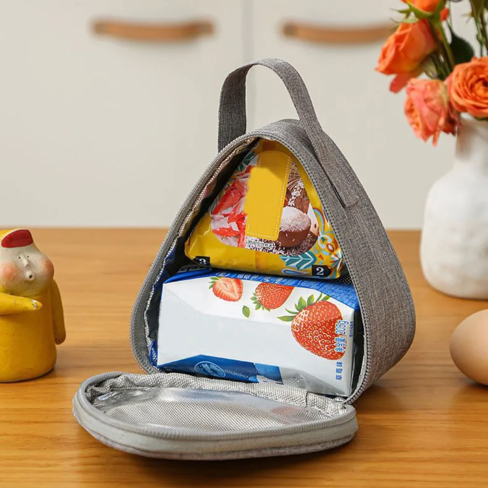Hochwertige Tragbare Dreieckige Isoliertasche Aluminiumfolie Langlebige Thermische Kühltasche Mini-Lunchbox – Detail 20