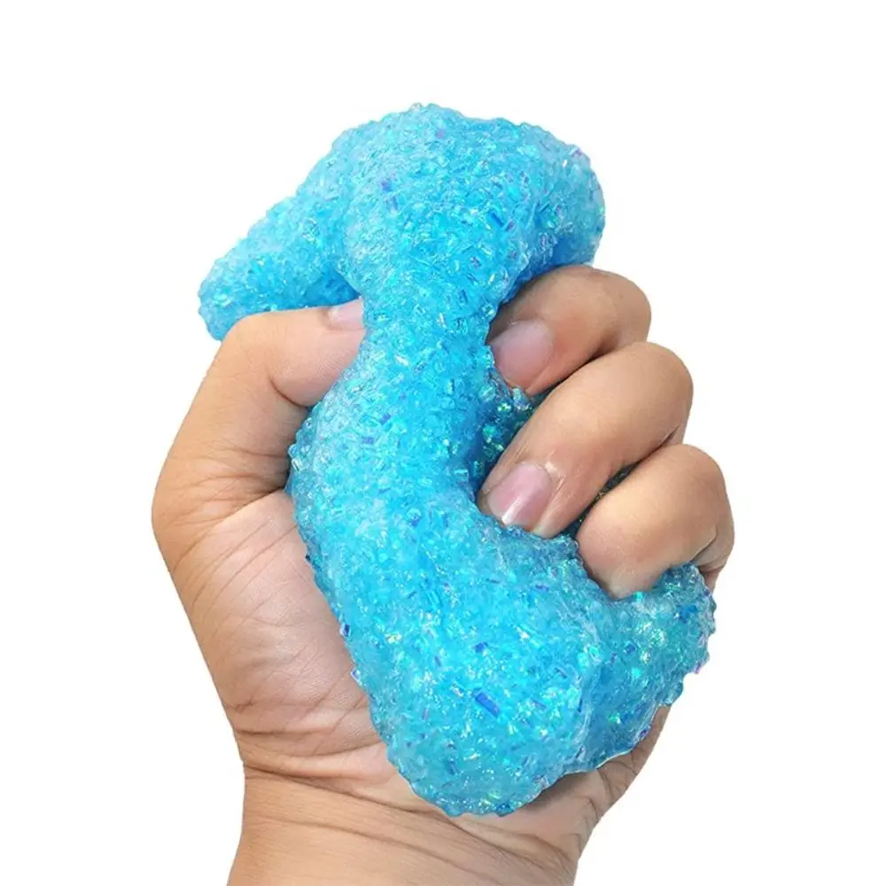Slime Kit Clear 70ml Slime Kit Super Soft Party Favors Crystal Slime Stress Relief Non-Sticky Crunchy for Girls Boys
