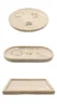 Travertine Stone Tray for Soap Dispenser Jewelry Perfume Natural Marble Decorative Tray for Bathroom Countertop Vanity Dresser 6