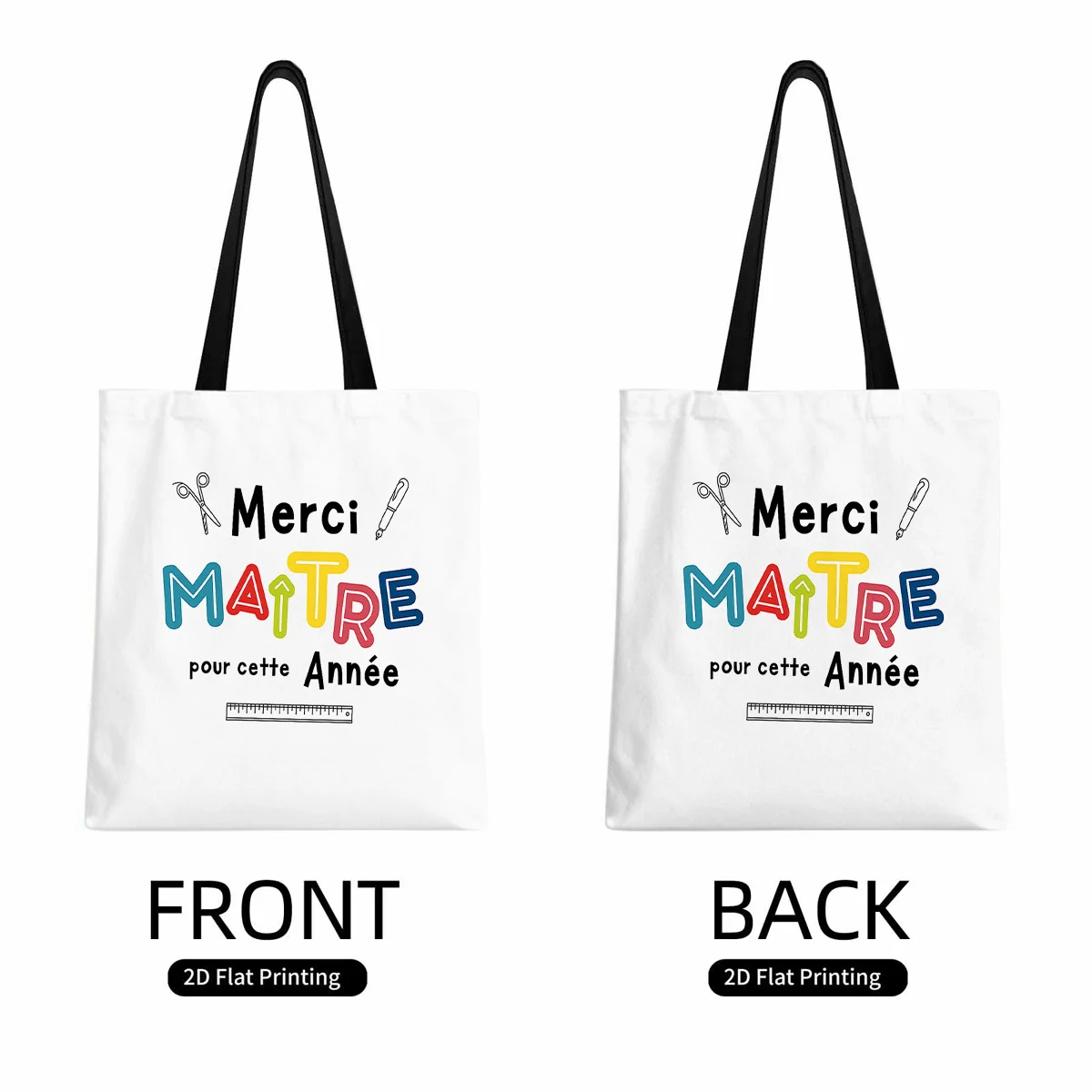 Versatile Foldable Tote Bag with Stylish Print