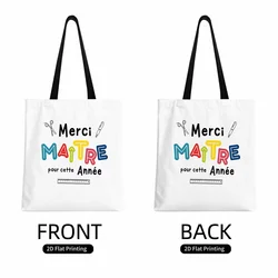 Versatile Foldable Tote Bag with Stylish Print (1pc)