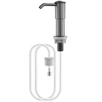 ตัวขยายเครื่องจ่ายสบู่เหลวสำหรับอ่างล้างจานอุปกรณ์ครัวตัวขยายสบู่ผงซักฟอกสำหรับผงซักฟอกและสบู่ล้างมืออุปกรณ์เสริมในครัว 6