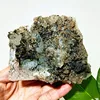 Natural Stones Epidote Srystal Symbiotic Ore Standard Meditation Energy Feng Shui Crystal Room Ornament 2