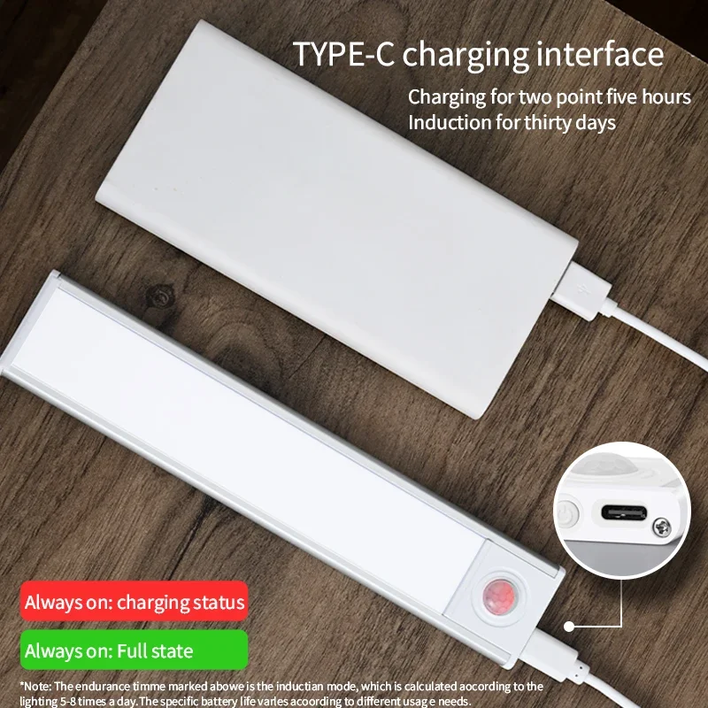 LED Ultra Thin Under Cabinet Lights Motion Sensor Night Light Wireless Rechargeable 3 Color Lamp Kitchen Closet Cabinet Lighting led night light,led cabinet light,led motion sensor light,cabinet lights,motion sensor light,led cabinet lights,motion sensor lights,under cabinet light