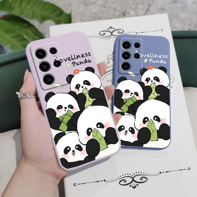 Adorable Giant Panda Silicone Phone Case