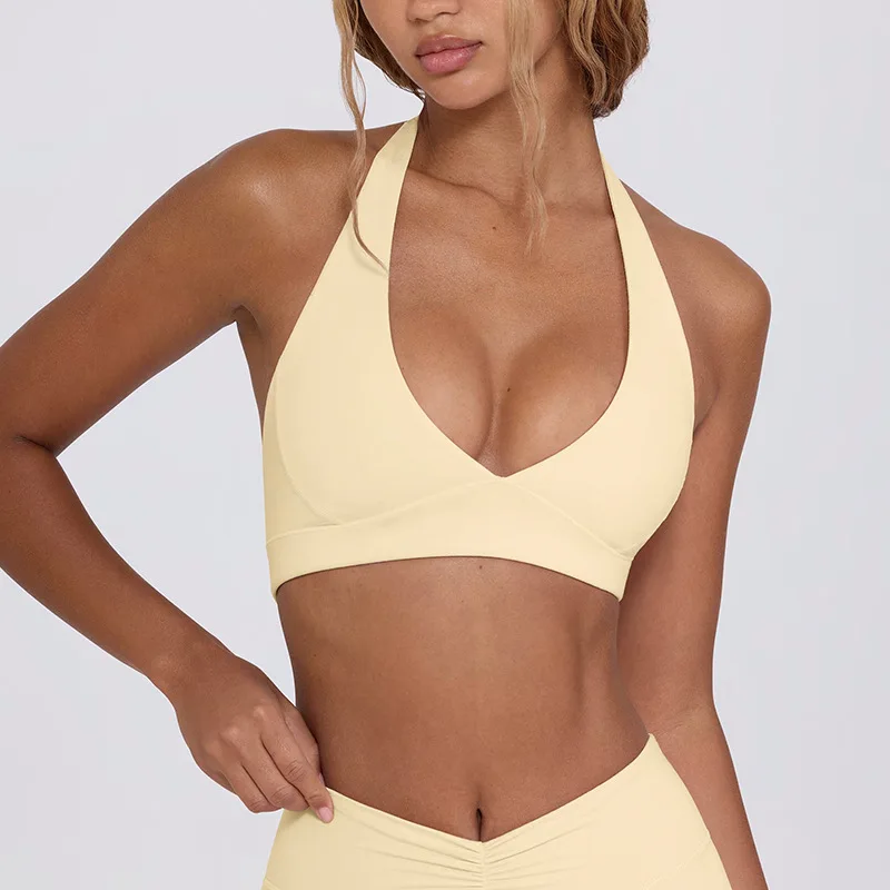 yellow bra