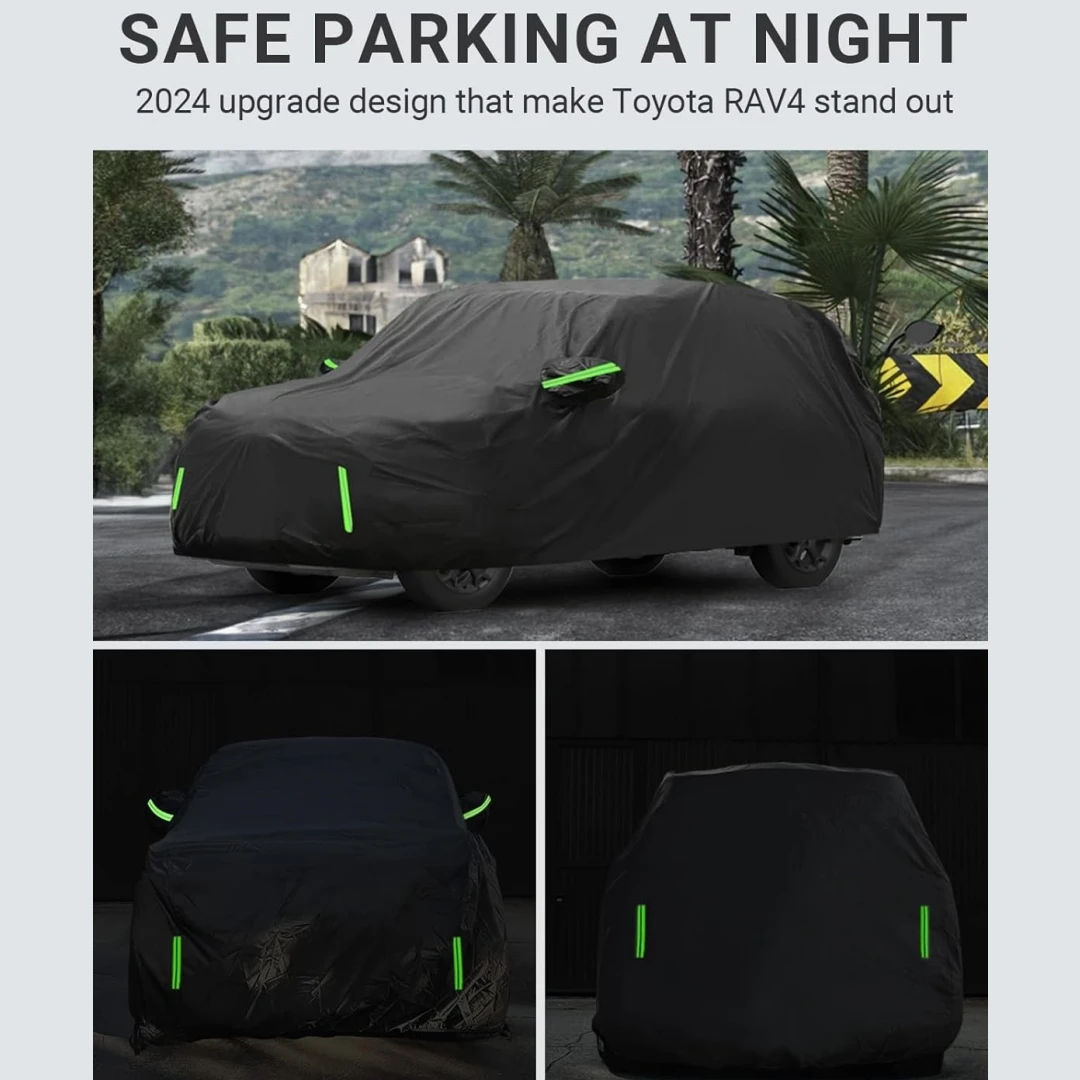 Car Cover For Honda Life II|Ultimate Car Cover For Outdoor Use - All Weather Protection, Dustproof, Anti-UV, Windproof - Durable, Waterproof, Scratch Proof(Camouflage