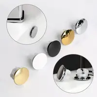 Sink Overflow Covers Trim Ring Cap Kitchen Bathroom Sink Bathtub Round Double Layer Replacement Hole Cover For 22mm-24mm Hole 1