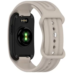 Breathable Adjustable Silicone Quick Release Sports Wristband Strap - Garmin Cirqa (Soft Mist Gray)