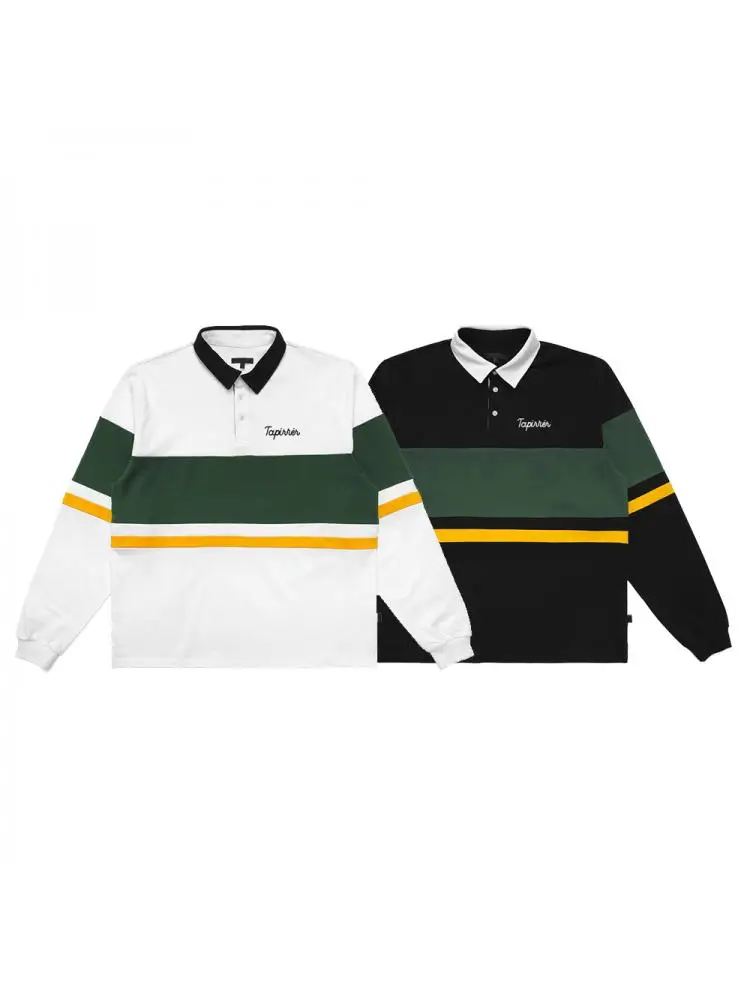 

2024 Golf Clothes Men's Long Sleeve T-shirt Polo Shirt Sports All-match Loose Casual Spring New Shirt Hot Selling