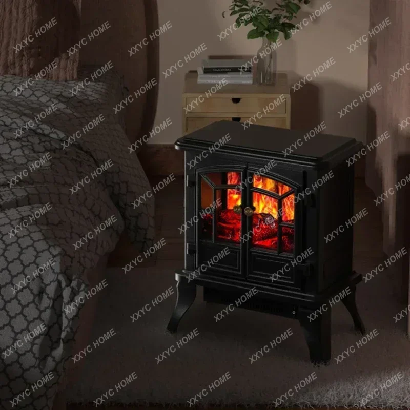 European-style Fireplaces Heater Household Imitation Fire Electric Fireplace Creative Indoor Energy-saving Decorative Wood Stove