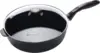 Nonstick Diamond Coated Aluminum Saute Pan Includes Lid - Dishwasher and Oven Safe 1