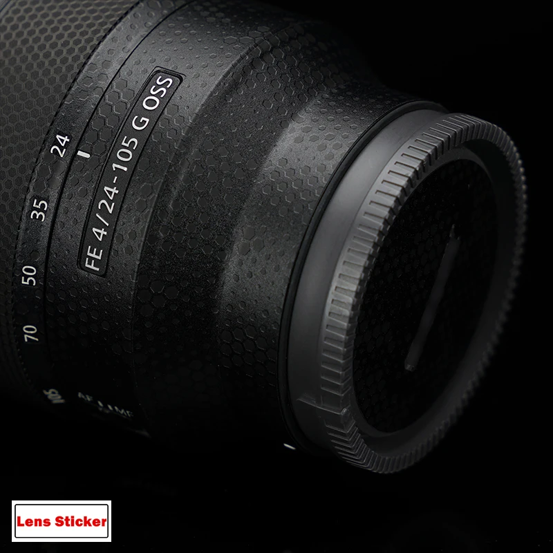 Lente Vinil Decalque Pele Envoltório Capa para Sony 24-105 mm f4 g Oss Sel24105g Lente Adesivo Capa Case Filme 24105 24105f4 - Image 4