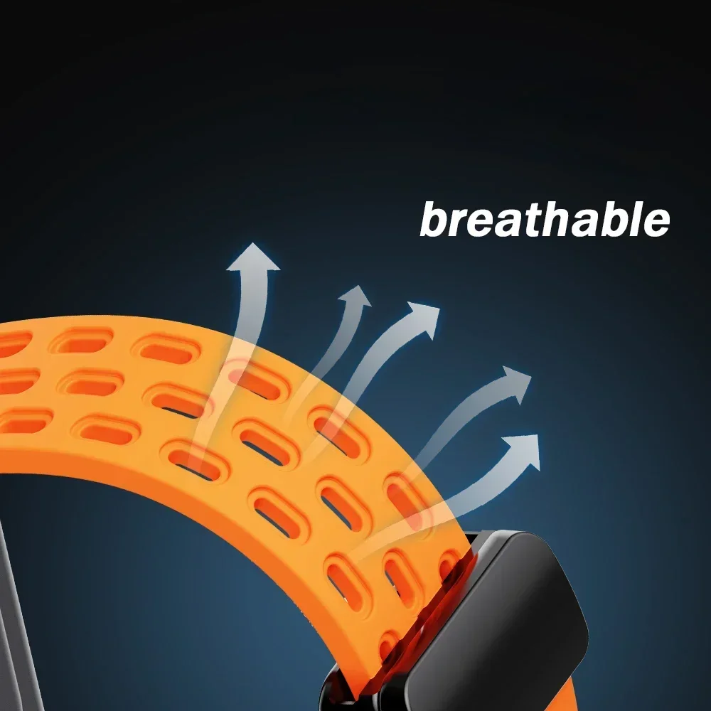 سوار رياضي من السيليكون للجنسين لساعة Xiaomi 9/8 س...