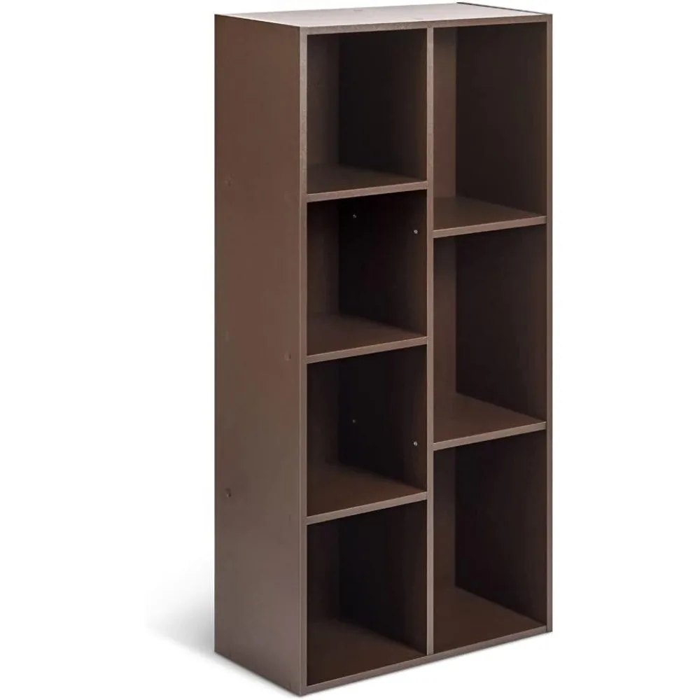 Description Picture 3 of item7 Cube Organizer Bookcase, Espresso, 9.3 x 19.5 x 41.7 in bookshelves