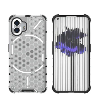 Per Funda Nothing Phone 2 Custodia Niente Phone 1 2 Cover Antiurto TPU Armatura Custodia protettiva per PC rigida Niente Phone 2
