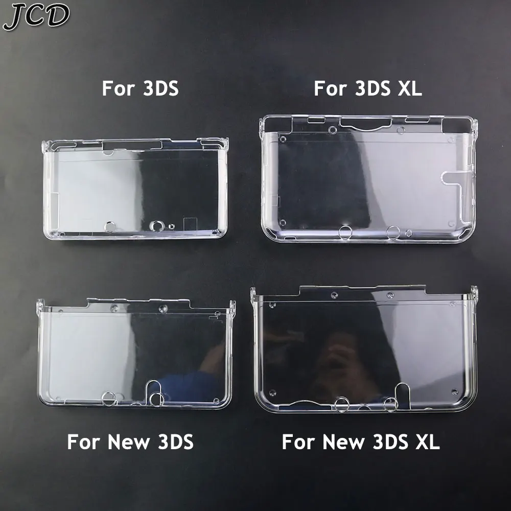 JCD In Bulk Plastic Clear Crystal Protective Hard Shell Skin Case