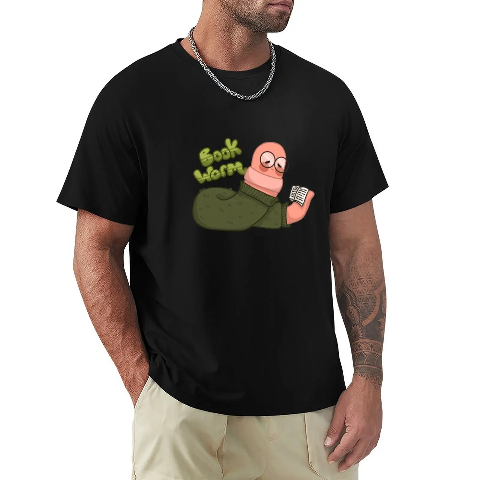 

Bookworm T-Shirt customs design your own Blouse Short sleeve tee mens graphic t-shirts pack