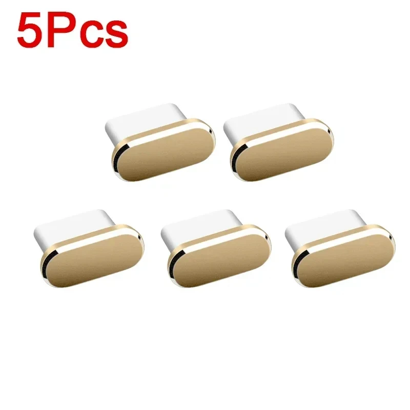 5pcs gold