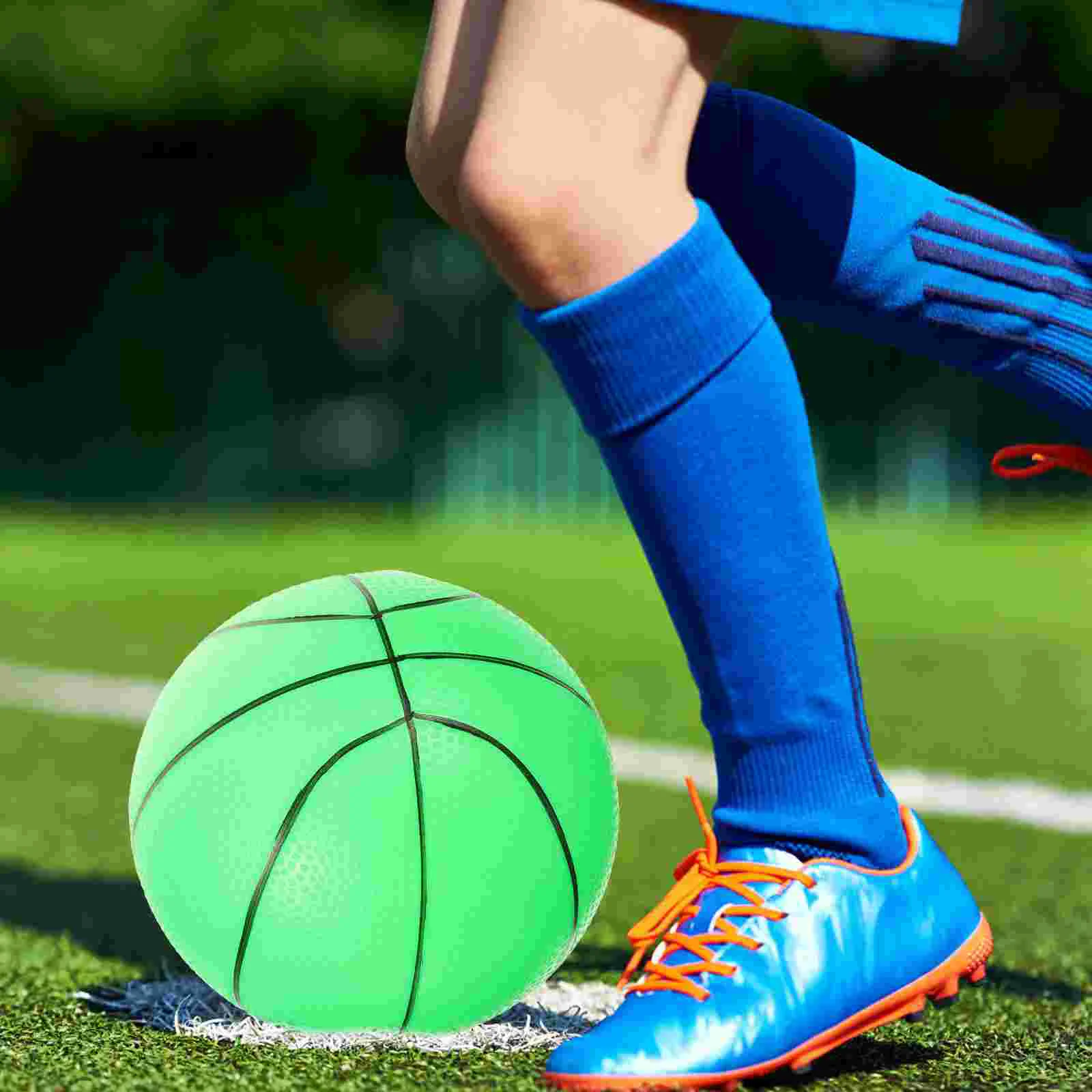 

Luminous Basketball Toddler Training Plastic Glowing Drainage Children’s Toys The Dark Boy