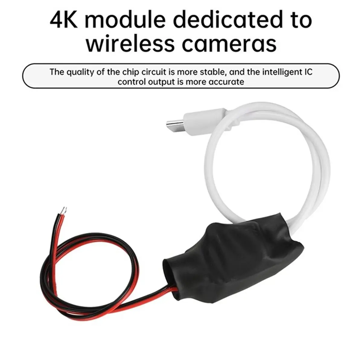 (A23G) 4k 모듈 무선 카메라 전용 AC 220 - DC 5V1A 변압기 전압 조정기 전원 모듈 TYPE-C