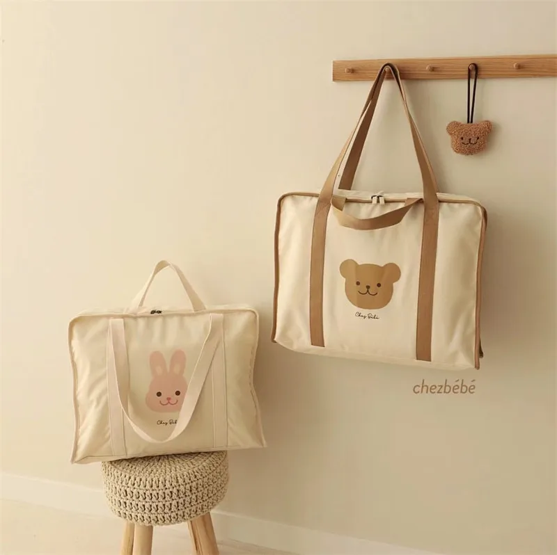 Kindergarten Quilt Storage Bag Thickened Waterproof Moisture-proof Moving Packing Bag Clothing Sorting Bag Oxford Diaper Bags 3