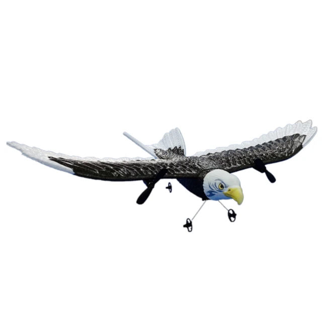 RC Plane Wingspan Eagle Bionic Aircraft Fighter Radio Control Remote Control Hobby Glider Airplane Foam Boys Toys for Children 4