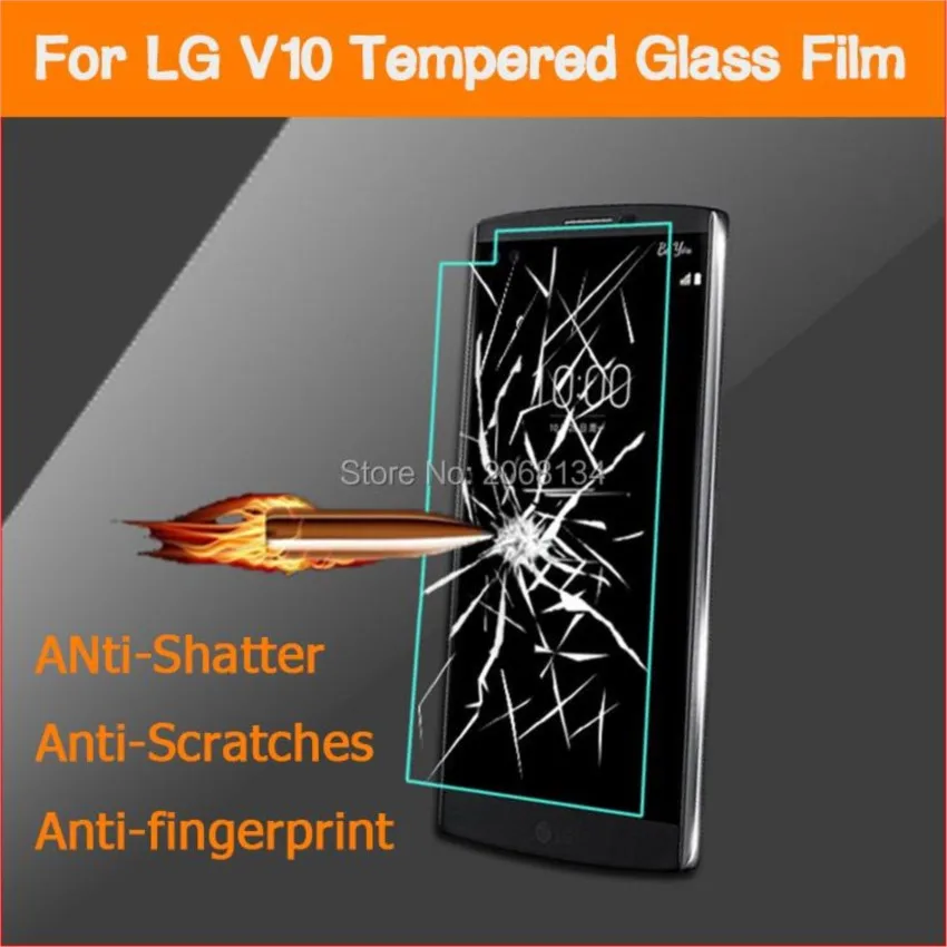 Закаленное защитное стекло 9h для lg v10, Взрывозащищенная защитная пленка для ЖК-экрана lg h900 h901 vs990 g4 pro