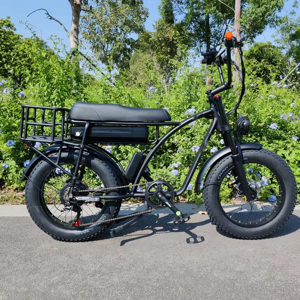 Smlro E5 Plus Long Seat 2000w 48v 18ah Two Motor Driven Electric Bike 4